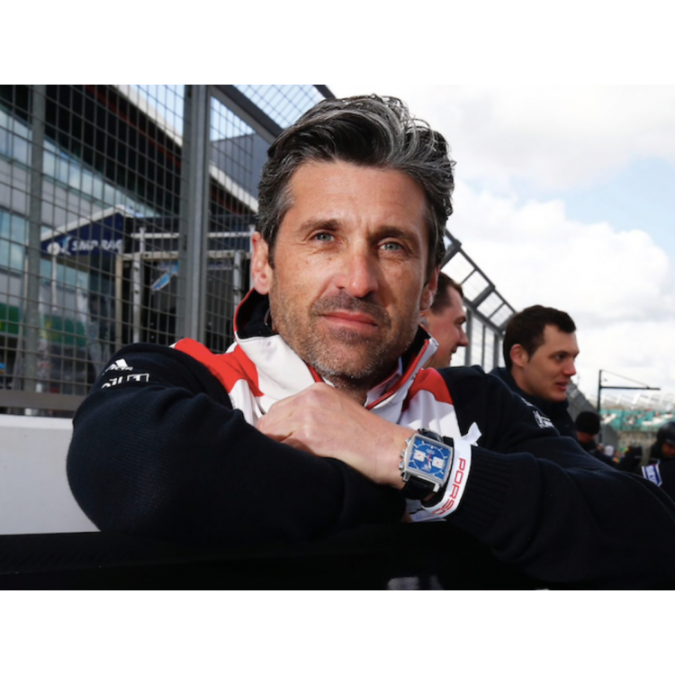 Patrick dempsey shop tag heuer